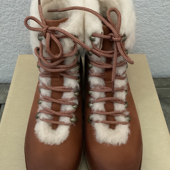 Kork-Ease® Winslet Genuine Shearling Trim Bootie (Women) 8.5M - Picture 12 of 12